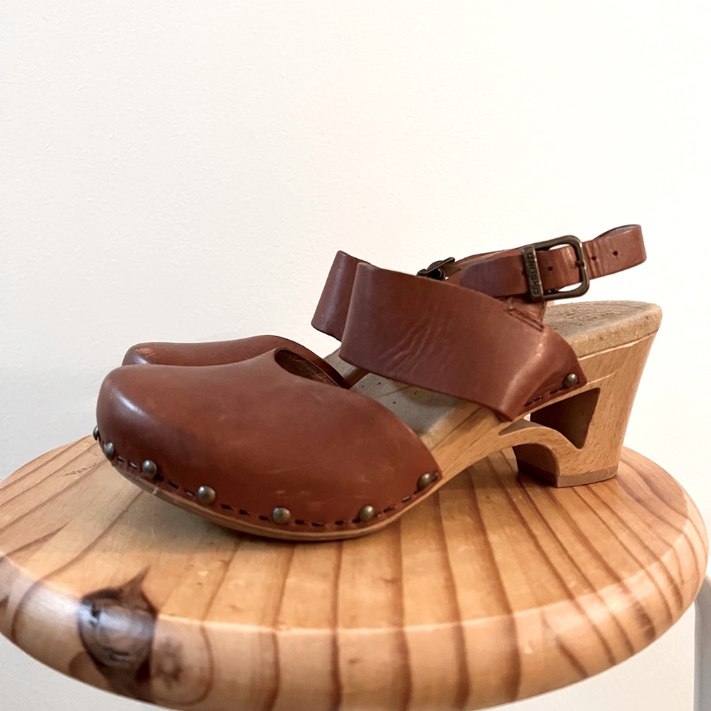 Dansko Brown Leather Clog